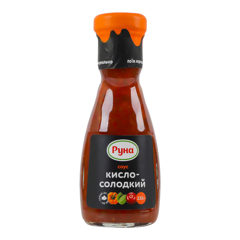 Соус Руна 235г Кисло-солодкий с/б