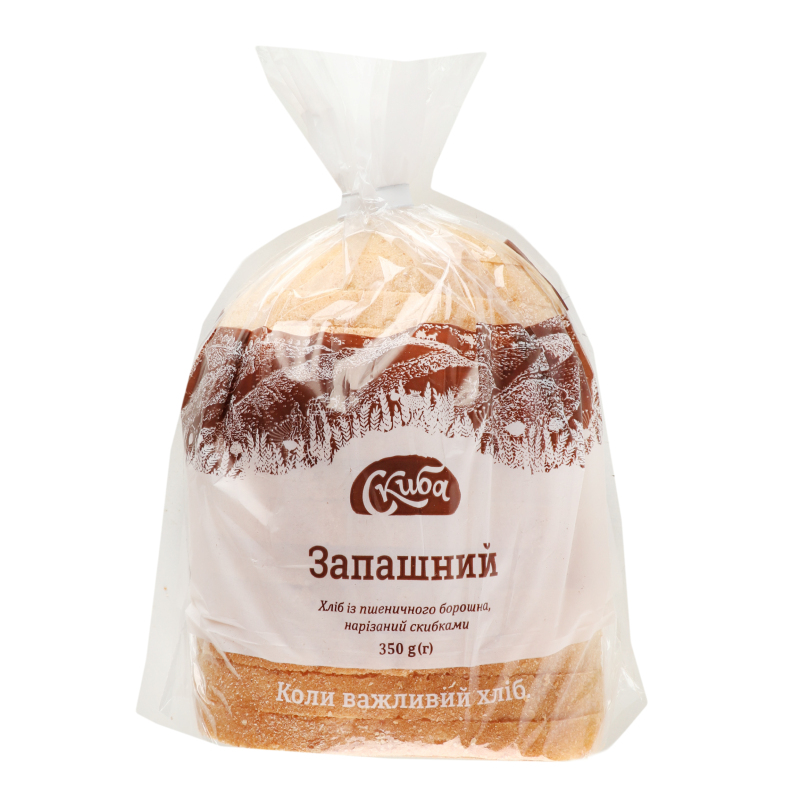 Хліб Скиба 350г Запашний різаний