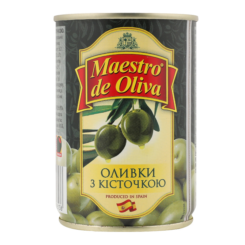 Оливки Maestro de Oliva 280г з/к