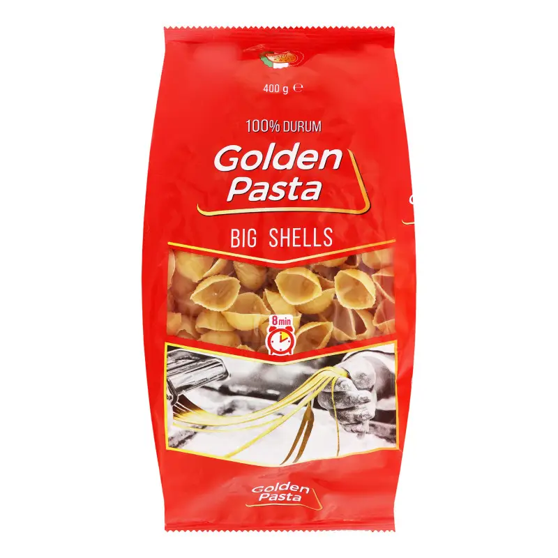 Макарони Golden Pasta 400г Мушлі