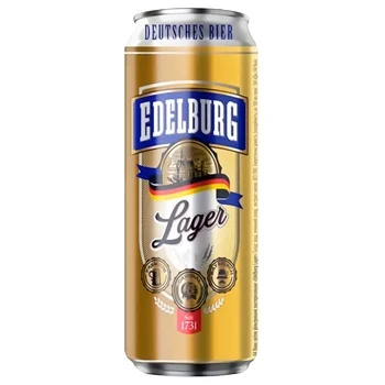 Пиво Edelburg 0,5л Lager св 5,2%