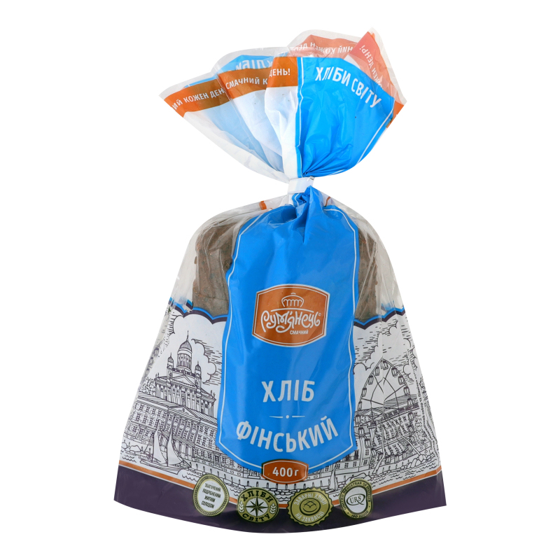 Хліб Румянець 400г Фінський різ