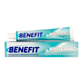 Зубна паста Benefit 75мл Відбілююча