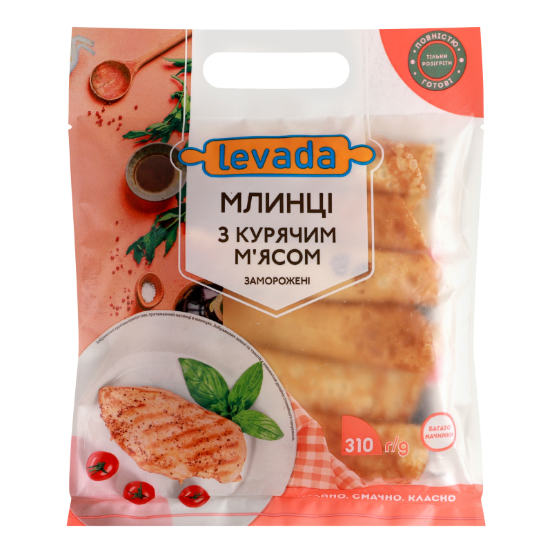 Млинці Левада 310г З курячим мясом