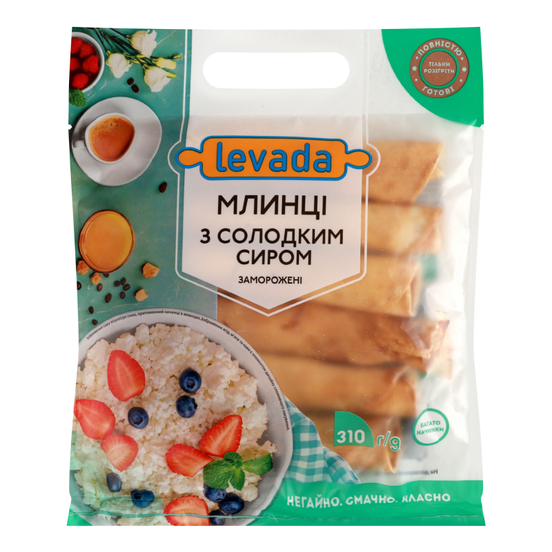 Млинці Левада 310г З солодким сиром