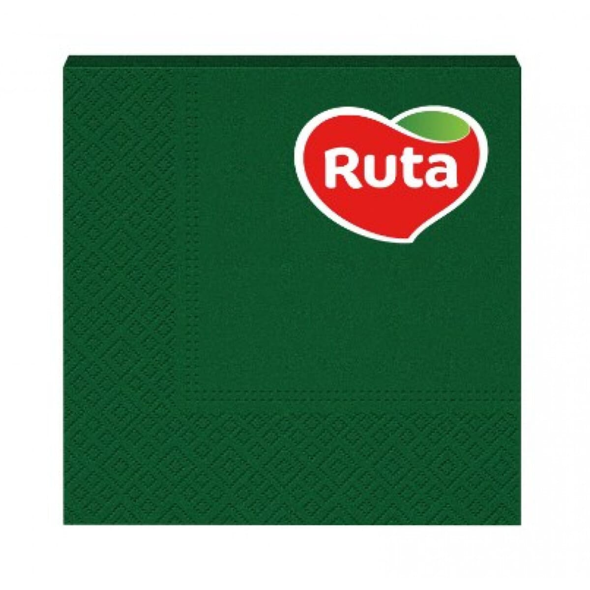 Серветки Ruta 33*33 20шт 3шар зелені