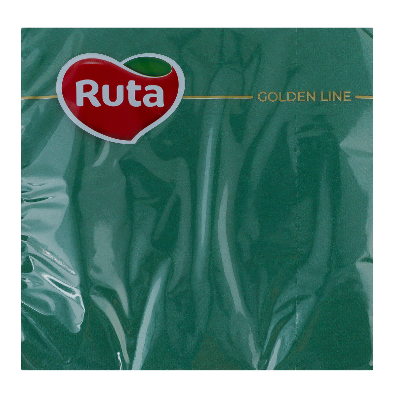 Серветки Ruta 33*33 20шт 3шар зелені