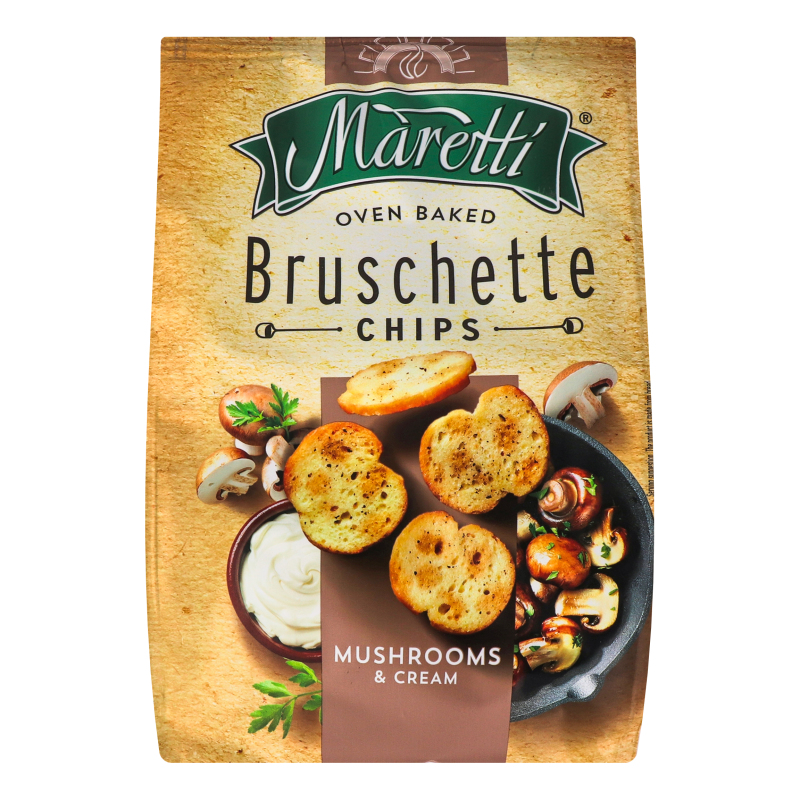 Брускети Maretti 140г Гриби сметана