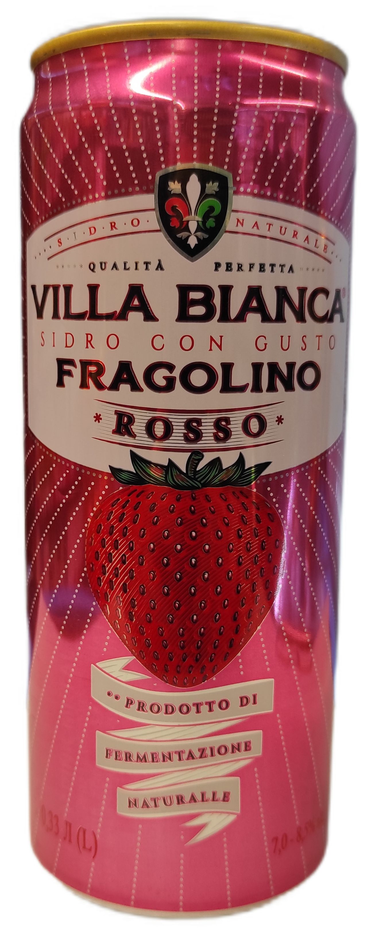 Сидр VillaBianca 0,33 Fragolino Ros 8,5%