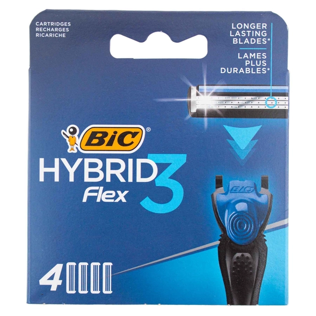 Картридж BIC Hybrid Flex3 4шт