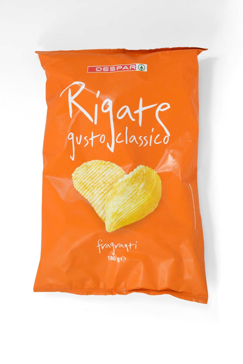 Чипси DESPAR 180г Картопляні рифлені