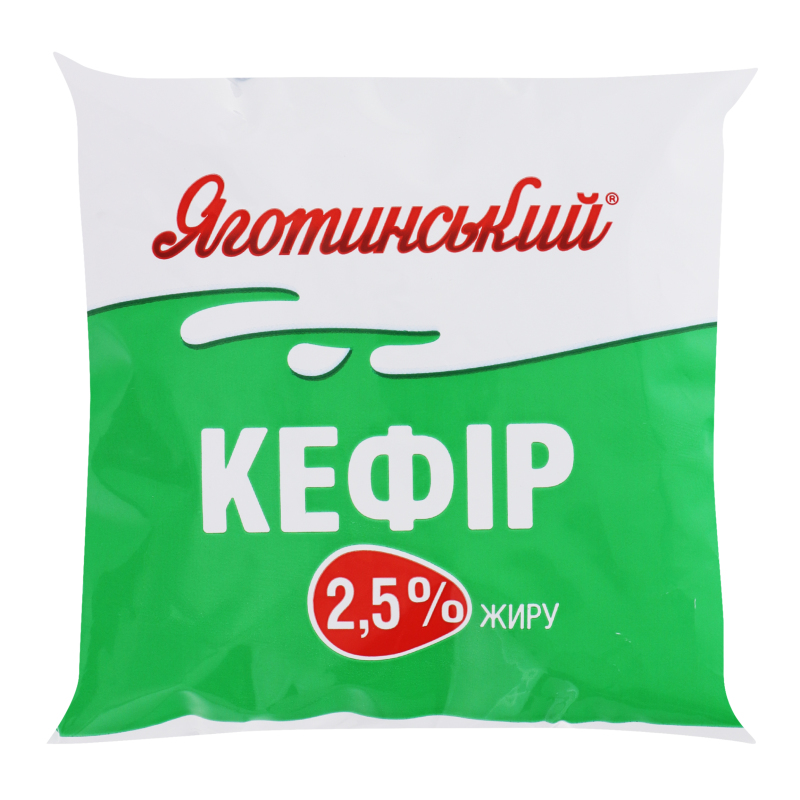Кефір Яготинське 2,5% 400г п/пл