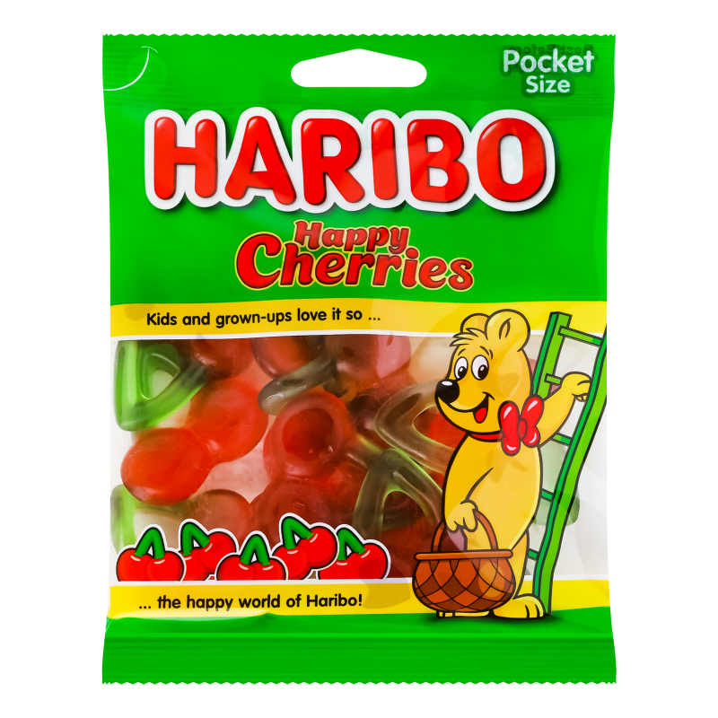 Цукерки Haribo 80г Вишня