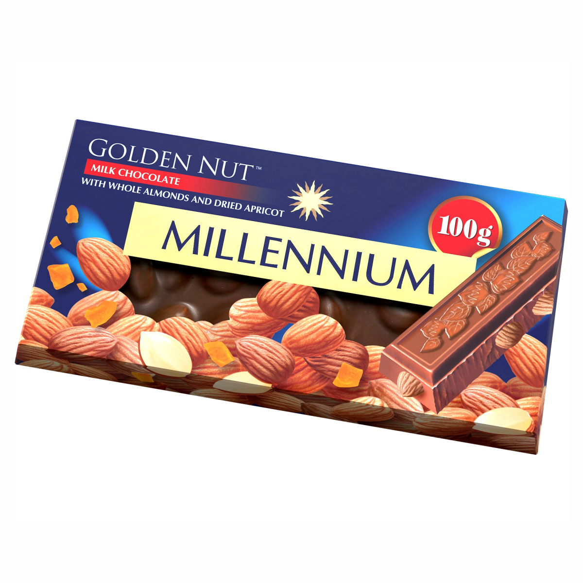 Шоколад Millennium 100гГолдМигдКурАкція