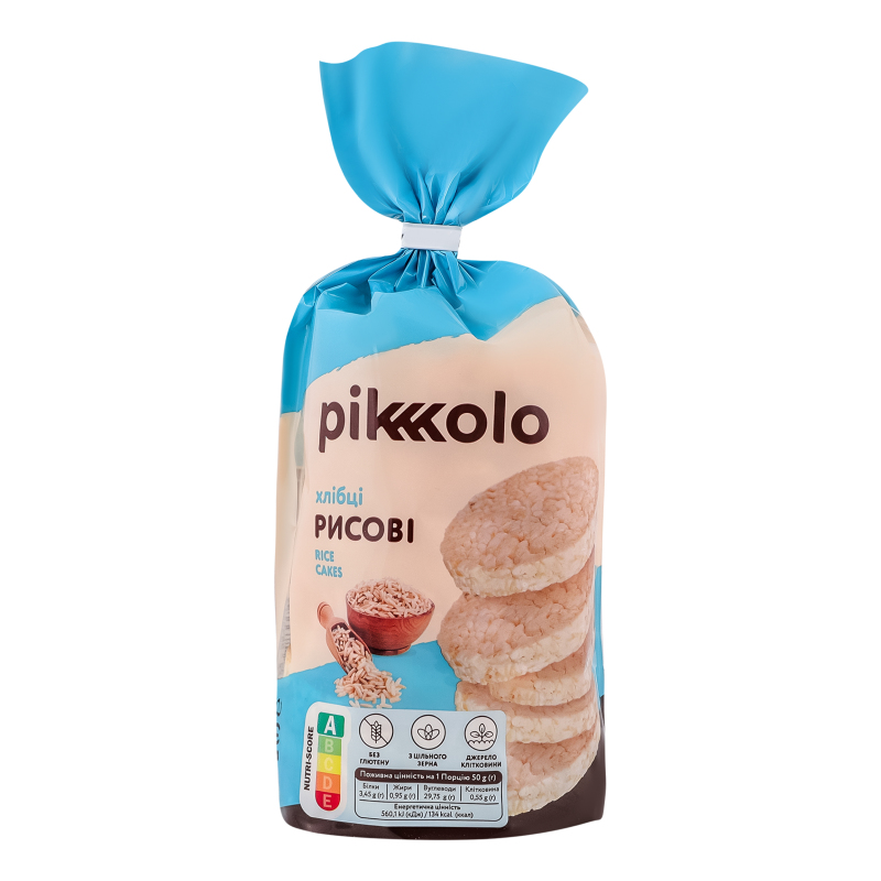 Хлібці Піколо 100г Рисові