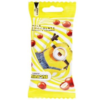 Драже Boom Chok 45г Minions Арахіс та Ка