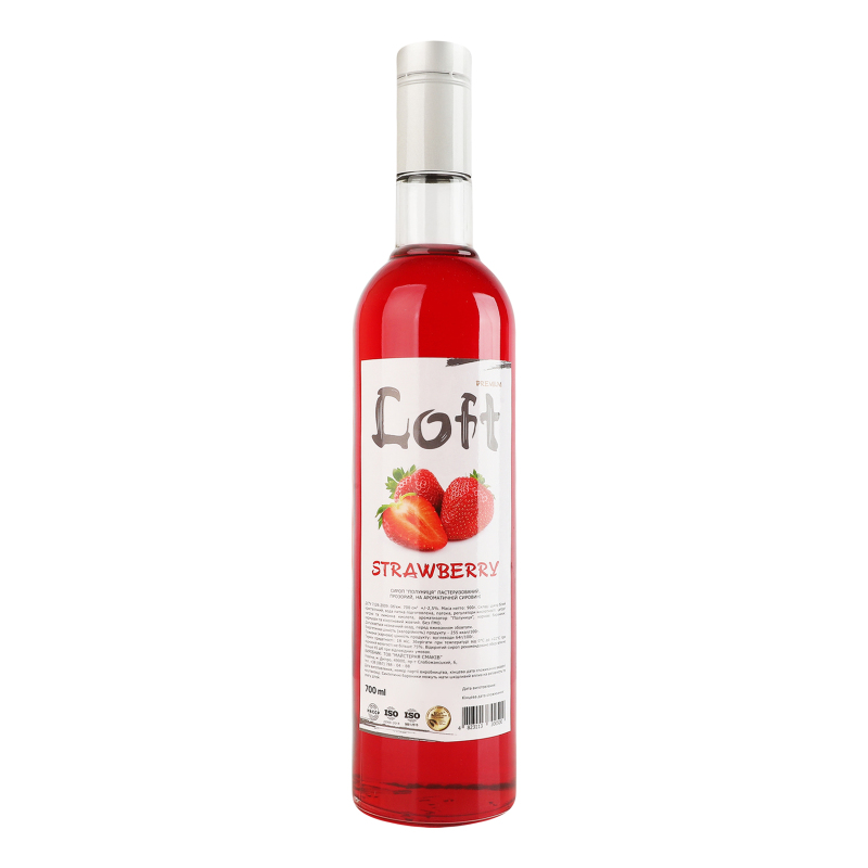 Сироп Loft 700г Полуниця