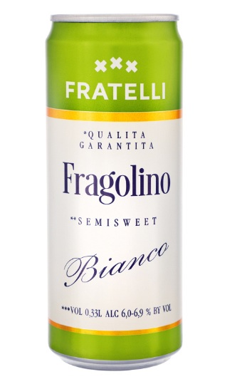 Напій ігр вин Fragolino 0,33л Bianco6,9%