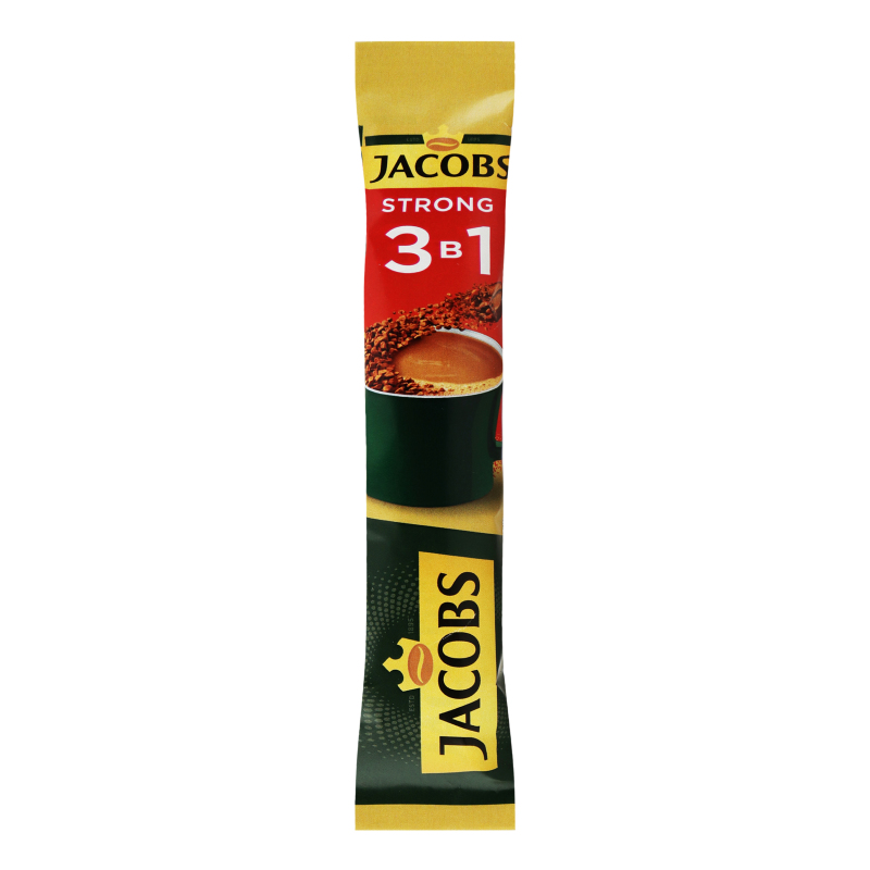 Напій кавовий Jacobs 3в1 12,9г Strong