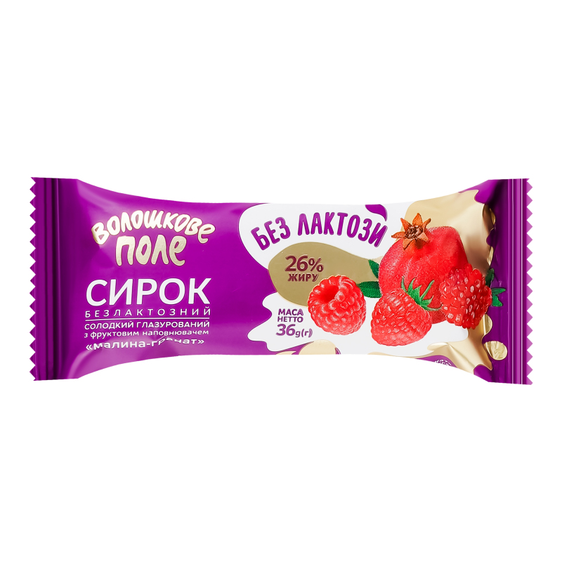 Сир Волошкове Поле 26% 36г Малина гранат