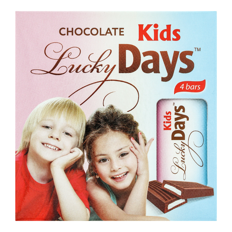 Шоколад Millenniu 50г Lucky Days молочн