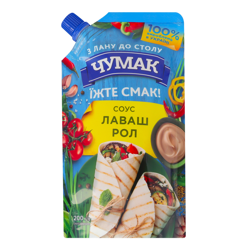 Соус Чумак 200г Лаваш рол д/п