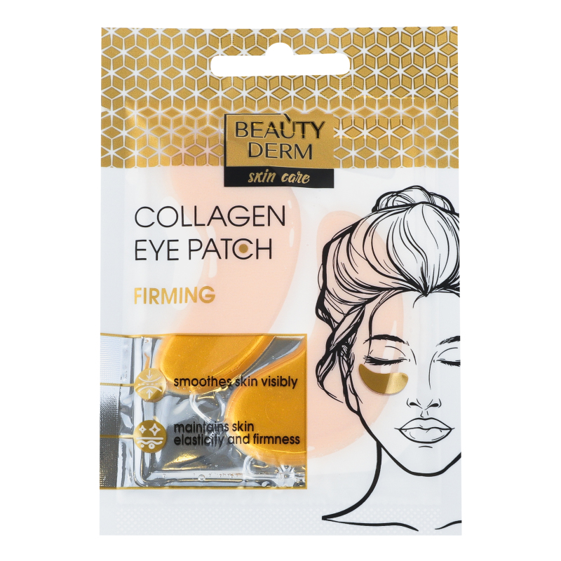 Патчі під очі BeautyDerm 8г 2штЗолот кол