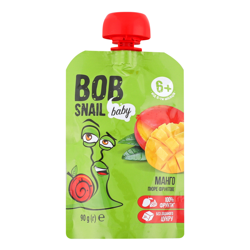 ДХ РавликБоб Пюре 90г Фрукт Манго