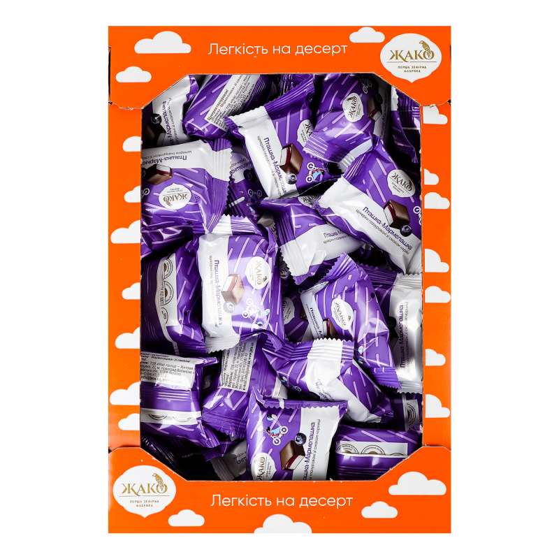 Цукерки Жако Пташка-Мармелашка Чорниця