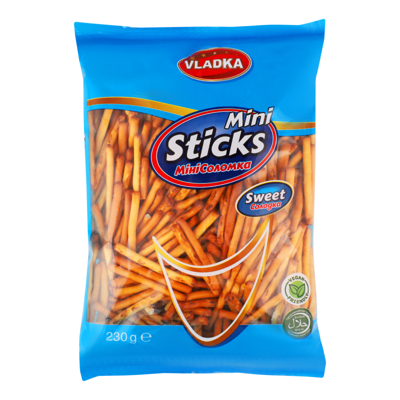 Соломка VLADKA 230г Солодка міні
