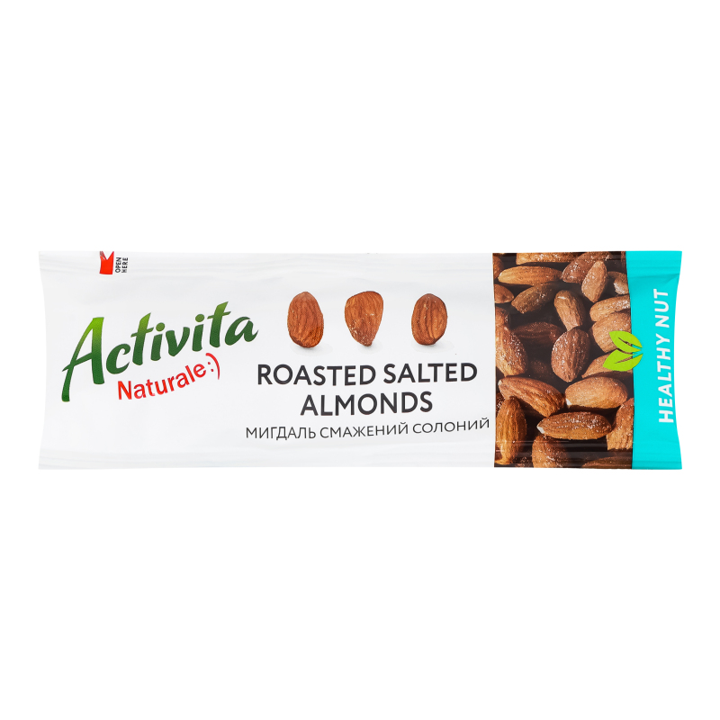 Мигдаль Activita 30г HealthyNut смаж сол