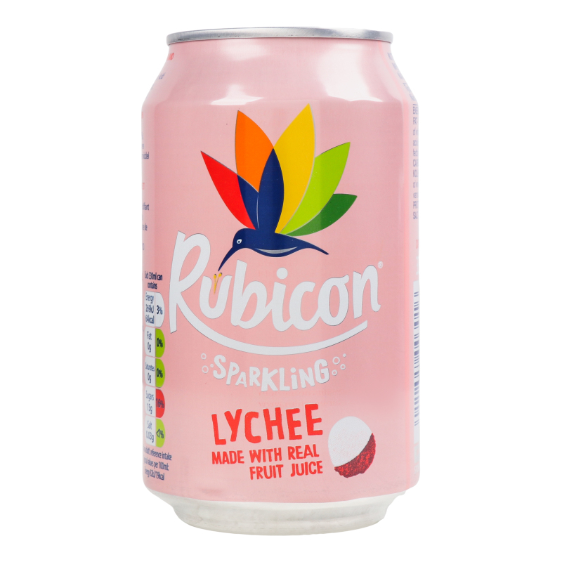 Напій Rubicon 0,33л Лічі  ж/б