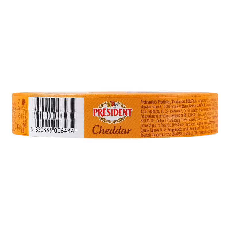 Сир President пл 140г 35% Cheddar
