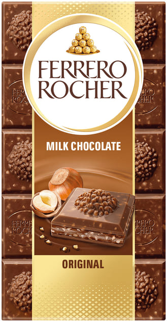 Шоколад Ferrero Rocher 90г Мол Ліс горіх