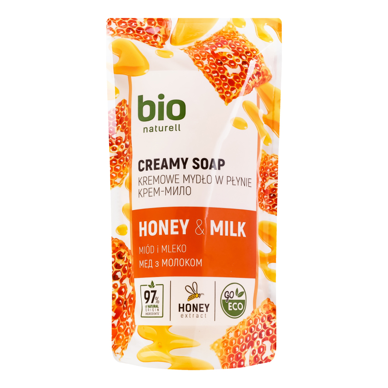 Крем-мило BION 460мл Мед молоко д/п