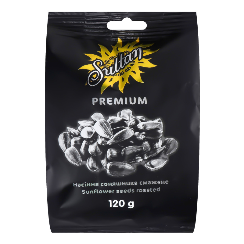 Насіння Sultan 120г Соняшн Преміум смаж