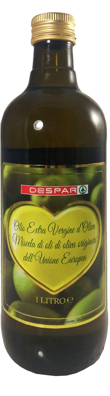 Олія оливкова DESPAR 1л Extra Virgin