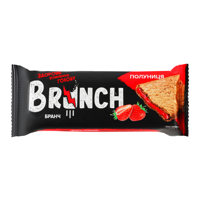 Сендвіч хрусткий Brunch 56г Полуниця