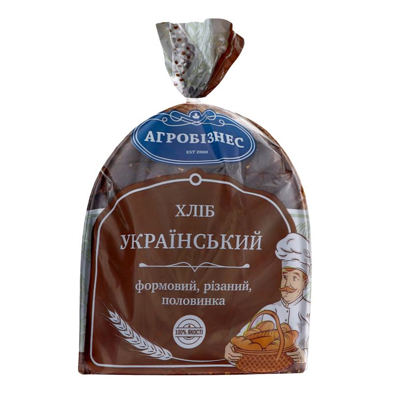 Хліб Агробізнес 350г Українськ пол різ