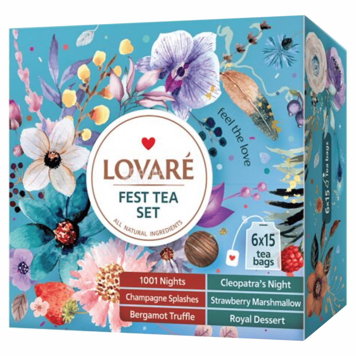 Чай Lovare 90шт*2г Fest Tea Set