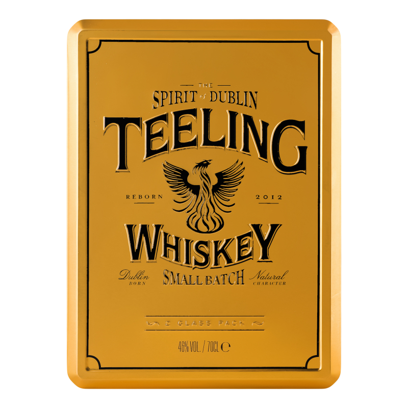 Віскі Teeling 0,7л SmallBat+2бок 46% кор