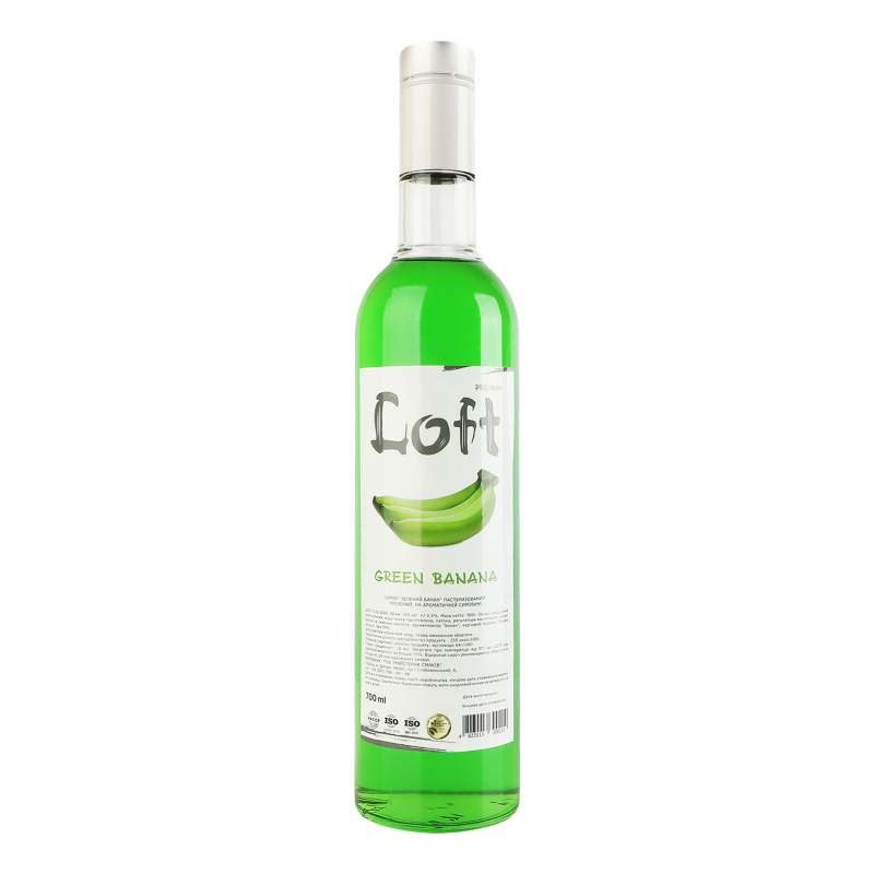 Сироп Loft 700г Зелений банан