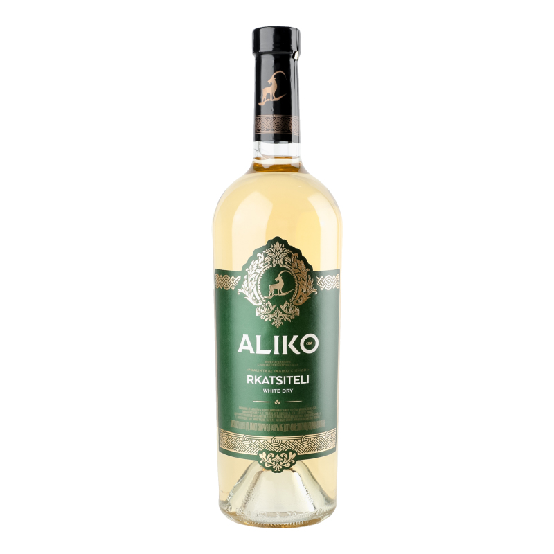 Вино Aliko C&W 0,75л Ркацителі б сух 14%