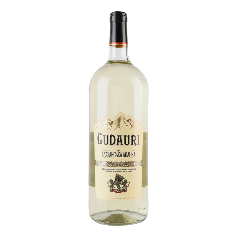 Вино Gudauri 1,5л Алаз Дол б н/сол 13%