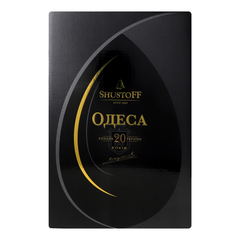 Коньяк Shustoff 0,7л Одеса 20 років 43%