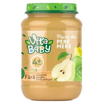 ДХ Vita Baby Пюре 180г Яблуко без цукру