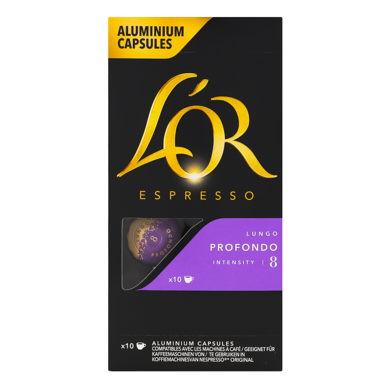 Кава капсула L`OR 52г Lungo Profondo мел