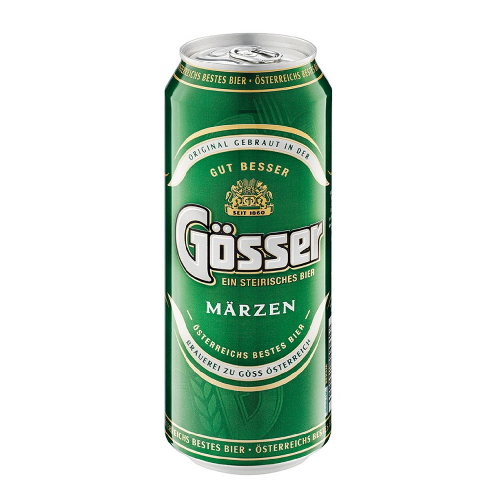 Пиво Gosser 0,5л Marzen Світле 5,2% ж/б