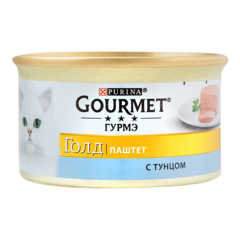 Корм Гурмет дк 85г Тунець ж/б