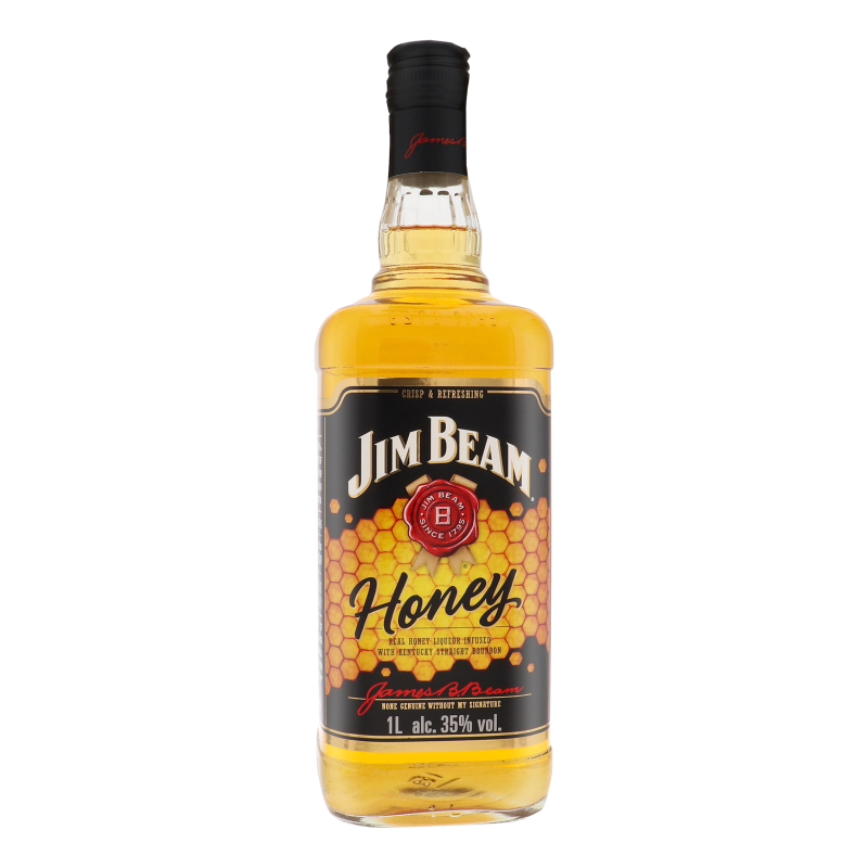 Лікер Jim Beam 1л Honey Міцний 32,5%